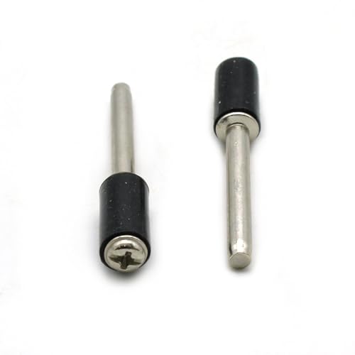 Tmax 73422 10 Pc 1/4 Inch Rubber Mandrel Sand Drum Holder 1/8 Inch Shank thumb #1