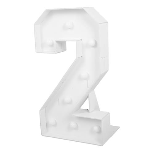 ULDIGI 1set Number Party Decoration Feet Led Neon Sign for Boy Girl Birthday Celebrations High Brightness and Reusable for Kindergarten Graduation and Gatherings