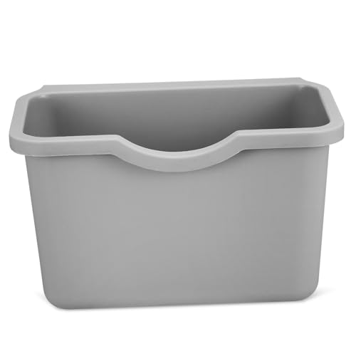 VANZACK Bidone Compost Cucina Sospeso Piccolo Contenitore Organico Resistente e Versatile Capacità Moderata Design Moderno per Sotto Lavello e Ripiani