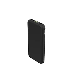 mophie powerstation prime10 – Portable Power Bank with 10,000mAh Internal Battery, 18W USB-C PD Fast Charging, Charge 3 Devices Simultaneously, LED Power Indicator