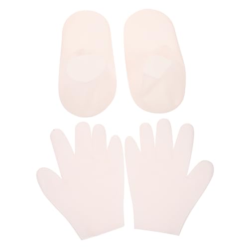 WOFASHPURET 1 Set Moisturizing Socks and Gloves for Reusable Hydrating Foot Socks and Hand Masks for Spa Experience Skin Hydration