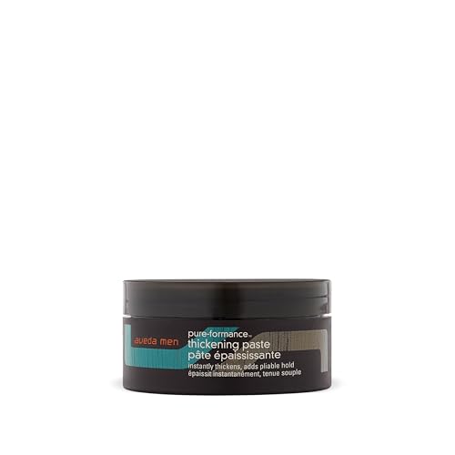Aveda Men Pure-Formance Thickening Paste - Pasta Styling Ispessente - Tenuta Versatile - Finish Naturale (75 ml)