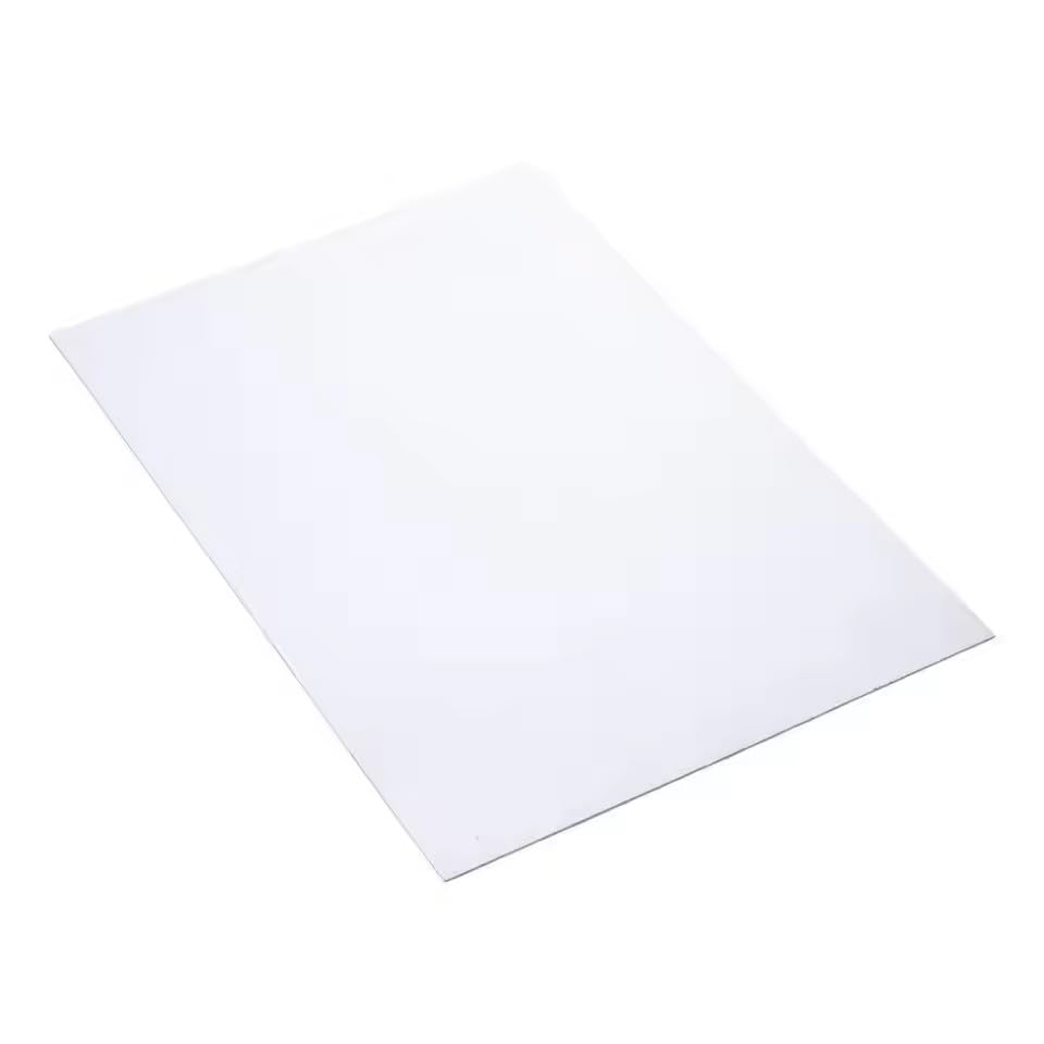7075 Aluminum Sheet 300mm x 200mm Rectangle Aluminum Plate 2mm Thick Flat Metal Stock with Protective Film
