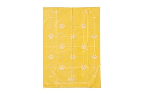 Image of Glad for Pets Scented Dog Waste Bags, Tear-Resistant Pet Poop Pick-up Bags with Leak Protection, Lemon Fresh Scent, Fun Multicolor Bag Designs, 6 Rolls, 90 Bags Total