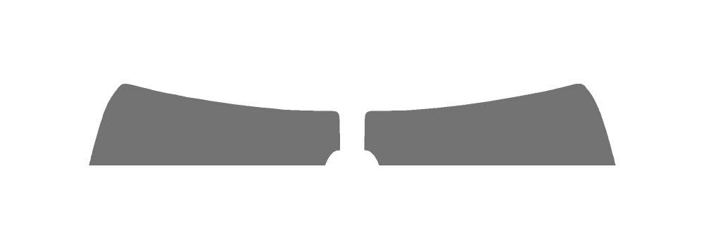 The Tint Effect Precut Window Tint Kit Compatible with Ram 1500 Crew Cab Truck (2019-2026) 5th Generation (Includes: Front Windshield Visor precut in 45%) Automotive Film