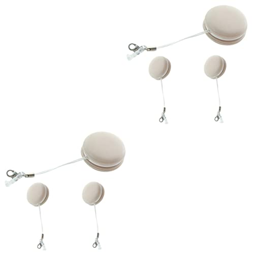 Operitacx 6pcs Macaron Shaped Screen Cleaners Reusable Lens for Glasses Phones and Screens Convenient and Portable Cleaning Tools