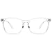 Pro Acme Non-prescription Glasses Frame Clear Lens Eyeglasses (Transparent)
