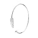 NA Bracelet en métal Ouverte Bracelet Femme Ajustable chaîne à la Main de la soirée Bracelet Bracelet métal Poignet Bijoux Accessoire de décoration de la Main