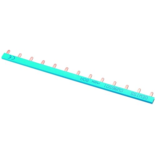 PEIGNE DE RACCORDEMENT UNIPOLAIRE POUR MTC - 1P 13 MODULES 63A BLEU