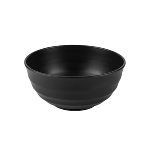 Large Capacity Camping Dinnerware Set for Kitchen and Dining Table Durable Picnic BBQ Dishware and Utensils - Ideal for Everyday Use (Black5, 19.5X9cm)