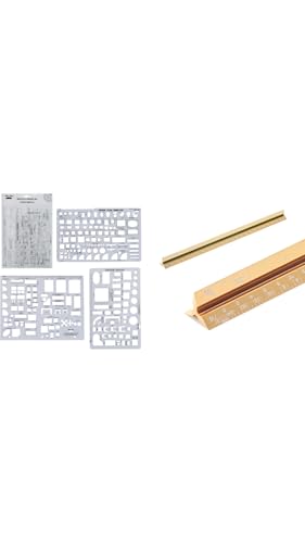 Mr. Pen- House Plan Interior Design & Architectural Scale Ruler 12 inch