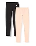 Cintura elástica Champion American Classics CLogo Regular, Leggings, para Niñas, Negro Y Rosa., 15-16 años