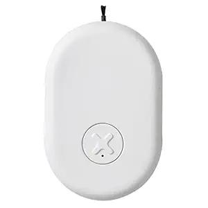 CALANDIS Portable Necklace Air Purifier Negative Ion Generator Low Noise Solid White