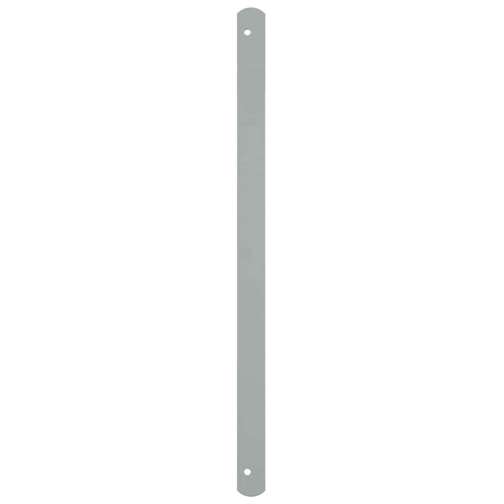 Rejilla de ventana ajustable con 4 barras transversales para protección antirrobo, rejilla de seguridad ajustable de 500-650 mm de ancho para montaje horizontal