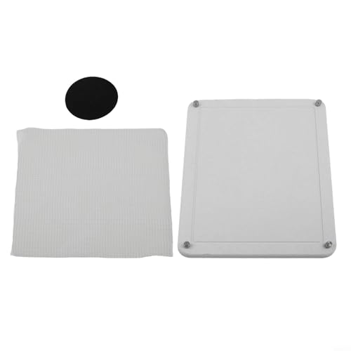 Tapis de vaisselle absorbant en diatomée blanche à séchage rapide - 4