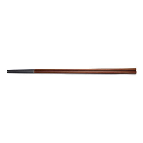 箸 はし OL-73-5 PBT23.6cm長角極細箸 ブロンズ塗