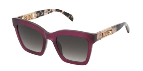 Lunettes de soleil Tous en acétate framboise brillant pour femme