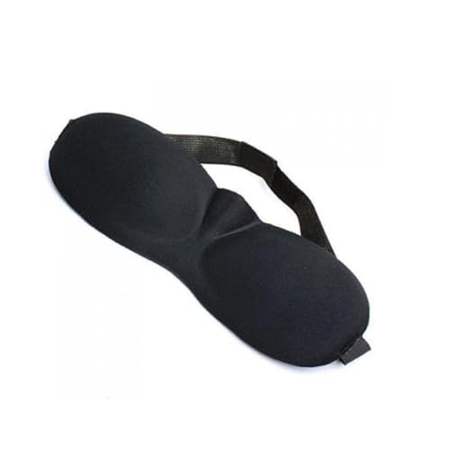 SOESFOUFU 無痕立体睡眠アイシェードアイマスク 光遮断 軽量通気性 ブラック 快適な装着感 自由な眼球運動対応 自宅 旅行用