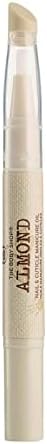 The Body Shop Almond Nail & Cuticle Oil – Two-in-One Pen Conditions Nails & Softens Cuticles – 0.06 oz