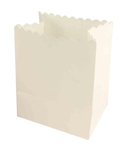 MÉGACRÉA Photophore en papier qui ne s'enflamme pas - 4 piè