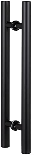 Poignée de porte de grange en acier premium pour menuiserie haut de gamme - 2