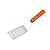 Générique Spatule de Cuisson Steak en Acier Inoxydable, Manche Bois,...
