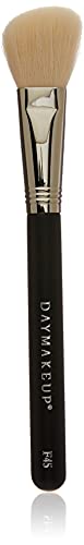 DayMakup F221 -Pincel Duo Fiber Aplicação De Produtos Líquidos E Em Pó