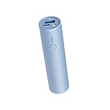 SIXTHGU S03 Portable Charger, 5000mAh Pocket Size Power Bank, Juice Style External Battery Pack USB-C Output Compatible with iPhone 15/14/13/12/11 and Android Phone - (Blue)