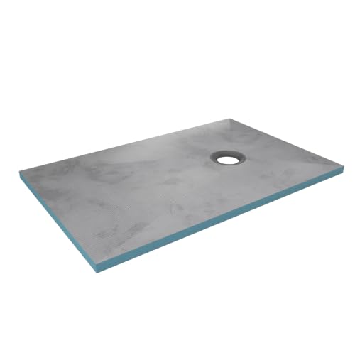Bac receveur de douche à carreler 90x140cm recoupable sur mesure pour douche à l'italienne