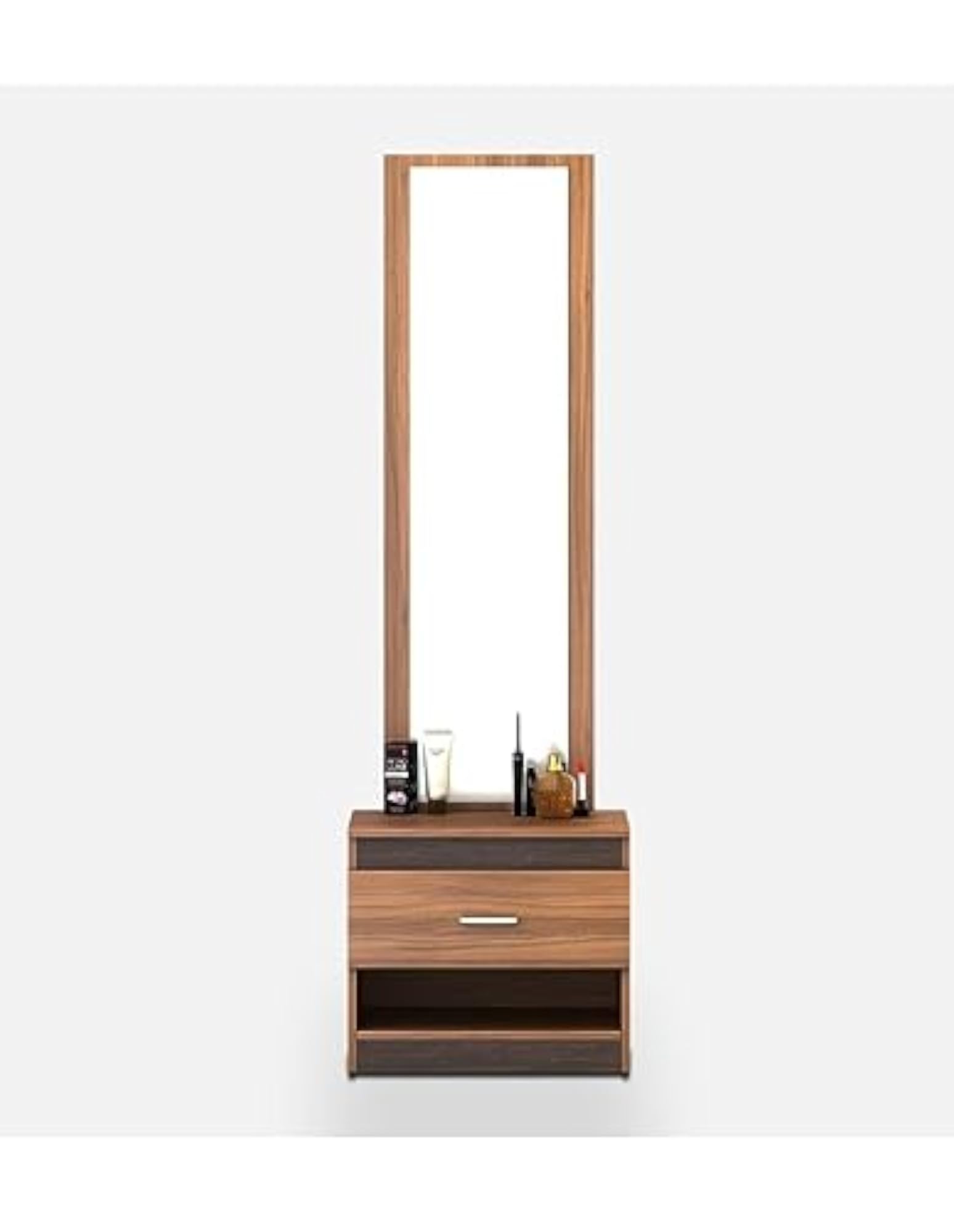 Engineered Wooden Classical Dressing Table with Mirror