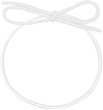 K-Kraft Stretch Loops for Crafts and Easy Gift-Wrapping 22 INCHES, WHITE