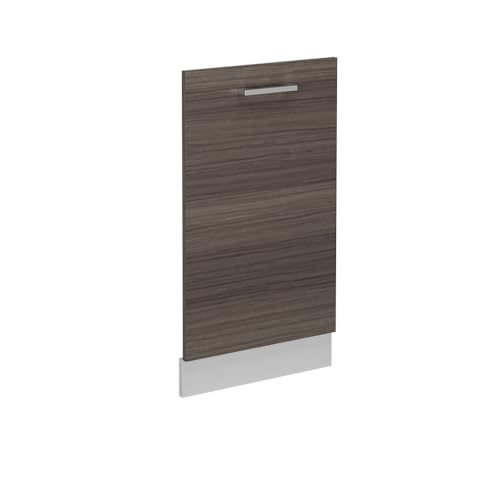 Vicco Tapa del lavavajillas 'R-Line', Gris noble, 45 cm sin encimera
