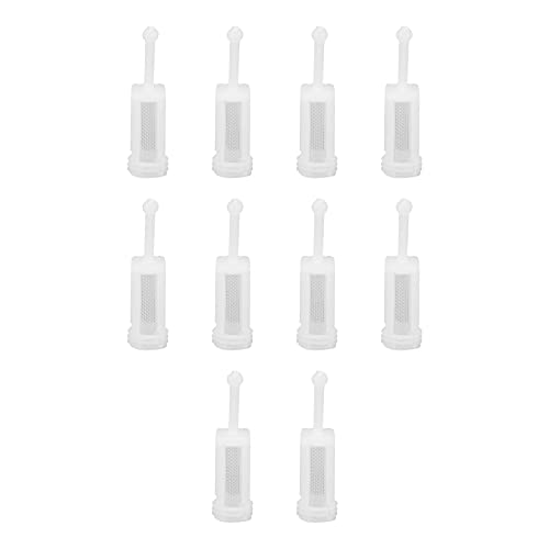 TOPINCN ペイントスプレーガン用フィルター ナイロンメッシュ10個セット 塗料噴霧器の侵入を防ぐ ペイントガンに適用 耐摩耗性があり破損しにくい