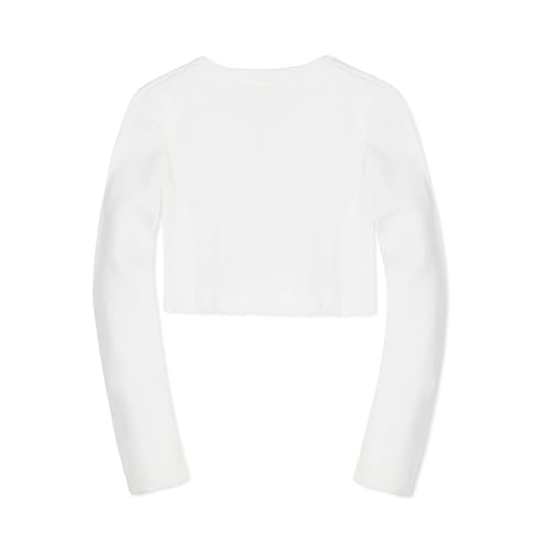 Image of Hope & Henry Girls' Milano Stitch Cardigan Sweater
