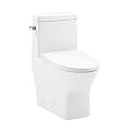 Swiss Madison Well Made Forever SM-1T260, Sublime II One-Piece Round Toilet Side Flush 1.28 GPF