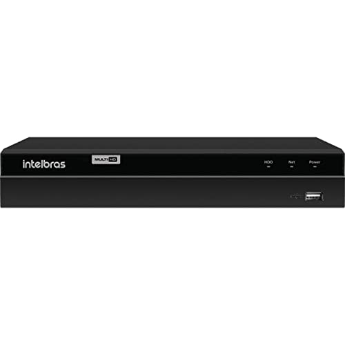 DVR gravador 08 canais AHD,HDTVI,HDCVI,analógica + 2 canais IP 5 em 1 Full HD intelbras MHDX 1208 10