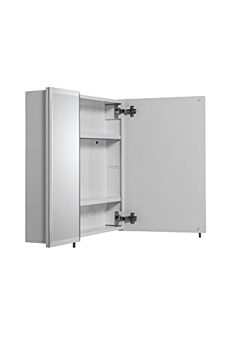 Croydex Wellington 24-Inch X 24-Inch Double Door Bi-View Cabinet With Hang 'N' Lock Fitting System #TOP7