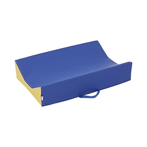 Ecr4Kids Softzone Baby Changing Pad, Contoured, Blue/Red/Yellow #TOP5