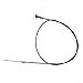 Common Carburetor Choke Cable,1.5-5m Adjustable Length Push-Pull Throttle Control Wire for Cars Trucks Vans Motocross Engine Speed(1.5meter)
