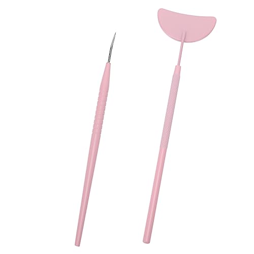 Ipetboom 2 Sets Eyelash Extension Auxiliary Tools Kit Rod Grafting Tools Made for
