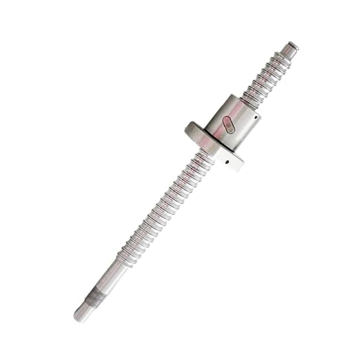 Metal Ball Screw nut 2505 BallScrew SFU2505 200mm-950mm C7 Ball Screw with 2505 Flange Single Ball Nut BK/BF20 End Machined for Part(650mm)