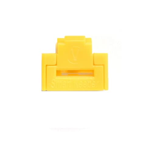 Bloqueadores de puertos RJ45 amarillos SmartKeeper NL03PKYL con llave Lock Key Basic 3