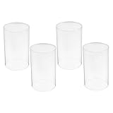 Couvercle en verre exquis - une fabrication délicate avec une surface lisse assure décoratifs et sa praticité, couvercles de chandelier en verre