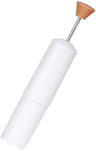 Biesse Casa L208/C01 Cremafacile, Cream Maker with Wooden Knob and Spice Dispenser - White(30 x 4.5 x 19.5 cm)