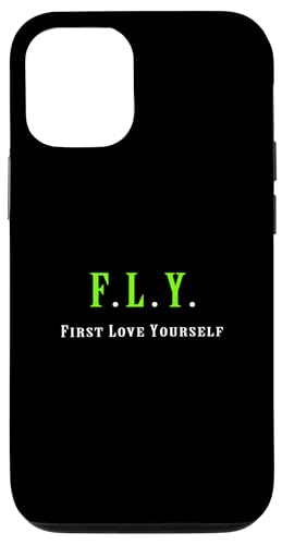 �O���[���J���[ First Love Yourself �O���[�� �O���t�B�b�N �X�}�z�P�[�X iPhone 12/12 Pro �p