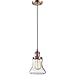 Innovations 201C-AC-G194-LED LED Mini Pendant, Antique Copper