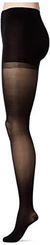 JOBST UltraSheer Waist High 15-20 mmHg Compression Stockings Pantyhose, Closed Toe, Large, Classic Black