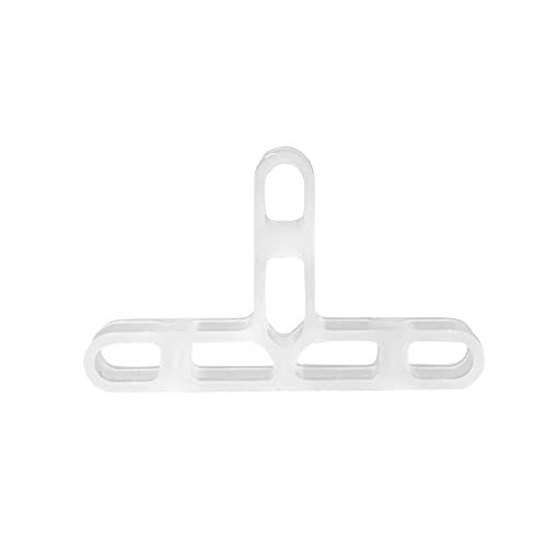 Kitchen Wall Spacer Tile Levelling Clips 6.0mm (0.25 Inch) Espaciadores Ee Azuleios Ceramic Levelling Spacers Floor Spacers Plate Spacers (Transparent Colour)