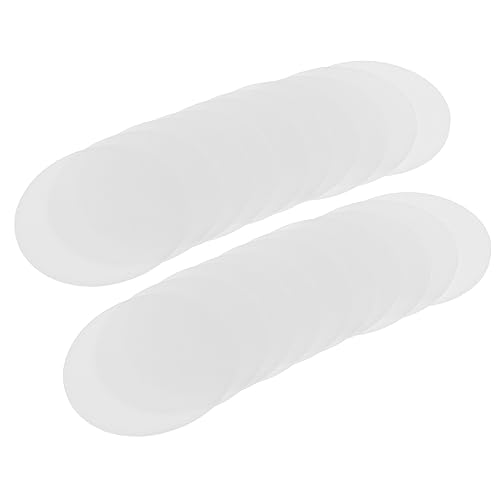 VICASKY 20pcs Diffusion Plates Easy to Use Lighting Diffusion Covers for Uniform Light Distribution for Lampshades and Eye Friendly Design