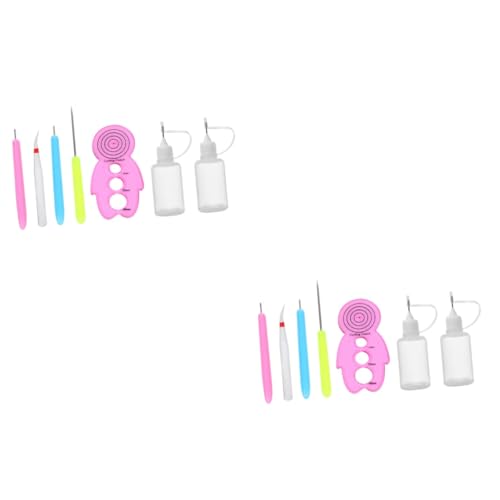 NUOBESTY Juego De 14 Herramientas Para Filigrana Papel Máquina Hacer Flores Kit Principiantes Acolchado